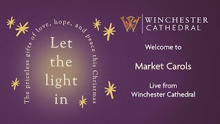 12-22-24 Market Carol Service III, live from Winchester Cathedral. 🇺🇦