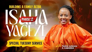 SPECIAL TUESDAY  SERVICE 24.9.2024 (Fasting Day 1337) - Pastor Julienne K. KABANDA