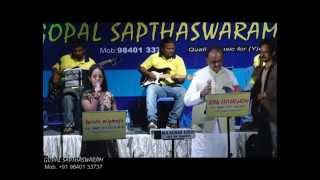 Spb Live - Ilayarajas Roja Ondru Mutham In Gopal Sapthaswaram Quality Music Orchestra In Chennai