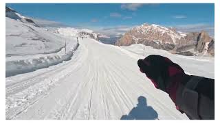 THE BEST SKI RUN IN DOLOMITES LAGAZUOI - ARMENTAROLA