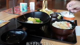 和食さとで「松茸ご飯と松茸すだちおろしそば膳」を食べた