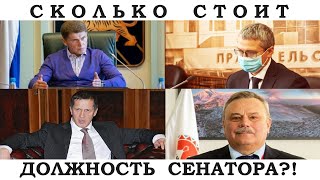 Сколько стоит должность сенатора?!