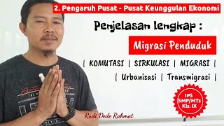 MOBILITAS SOSIAL PENDUDUK. MIGRASI PENDUDUK, PENGERTIAN URBANISASI, KOMUTASI, SIRKULASI DAN MIGRASI