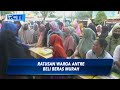 Ratusan Warga Antre untuk Beli Beras Murah di Cilegon, Banten - SIP 23/02