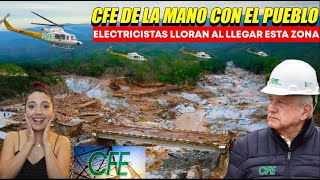 LLoran al llegar a la zona, llega ayuda a pueblos olvidados ante desastres naturales en Mexico!