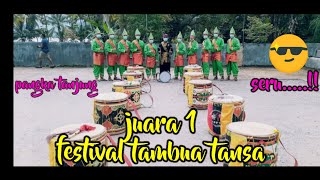 Juara 1 festival tambua tansa||grup kesenian kinantan pangka tanjung