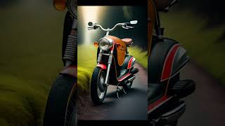 Penampakan Honda Super Cub Dalam Ai #honda #supercub #custom