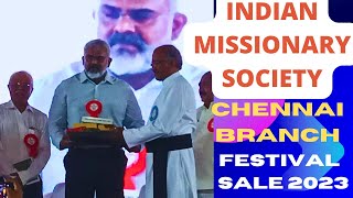 Indian Missionary Society Chennai Branch Festival Sale 2023 #chennaiviews #shopping