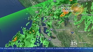 TODAY'S FORECAST:  Showers forecasted for the Bay Area today