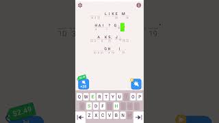 Cryptogram - Word Brain Puzzle : Attempt 6