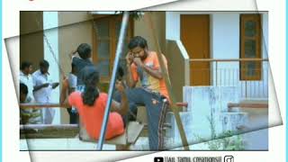 #Na_muthukumar_lyrics Pesadhe song whatsapp status || Thirudan police movie 😍💞