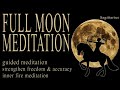 FULL MOON Meditation 2023 June - guided Full Moon Meditation Sagittarius Strawberry Moon