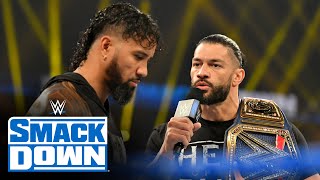 Roman Reigns chastises Jey Uso for Survivor Series failures: SmackDown, Nov. 27, 2020