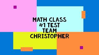 2021 Summer Learning Academy BASIC Math Christopher Test