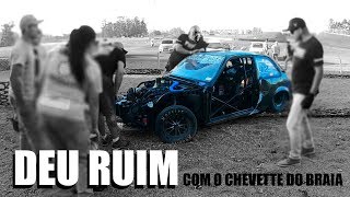 CHEVETTE ANIMAL 315km/h em 6.7s na XTM - DEU RUIM NO FINAL