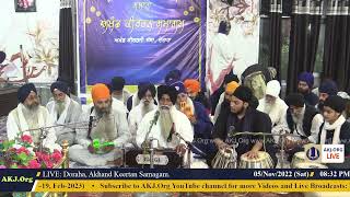 019 Doraha 5Nov2022 SatEve Rainsabai Keertan Bhai Avtar Singh Jee Doraha