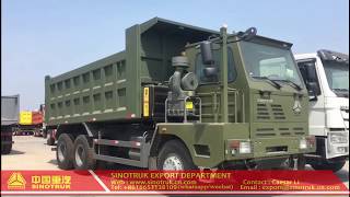 SINOTRUK mining dump truck,30 t mining tipper for sale