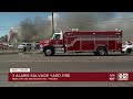 Firefighters battle massive salvage yard fire near 27th Avenue and Buckeye Road