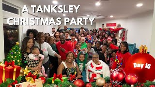 A Tanksley Christmas Party | 2024 Vlogmas Day 16 | That Chick Angel TV