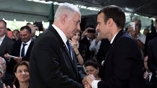 Macron, Netanyahu mark 75th anniversary of French Jew deportation