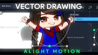 [FREE] How to Animate Using Vector Drawing Tutorial in Alight Motion | Remake