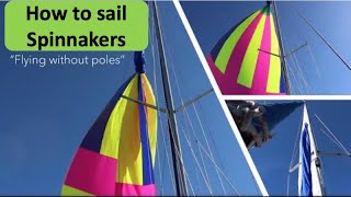 Learn how to sail a small sailboat; a step by step guide to the ATN spinnaker tacker