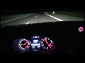 mercedes benz sl 500 4.6l v8 biturbo 435hp 0 250 km h vmax acceleration speedometer german autobahn