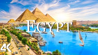 FLYING OVER EGYPT (4K UHD) - Relaxing Music Along With Beautiful Nature Videos - 4K Video HD