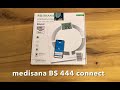 only unboxing medisana bs 444 connect body analysis scale stainless steel electrodes timelapse