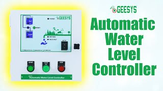 Submersible Pump Starter Panel with Automatic Water Level Controller | GEESYS | Motor Starter Panel