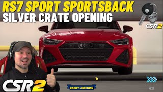 CSR2 Silver Crate Opening Audi RS7 Sportback | CSR 2 Racing Gameplay