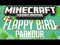 FLAPPY BIRD PARKOUR - Rage Enducing Custom Map - Minecraft Pocket Edition