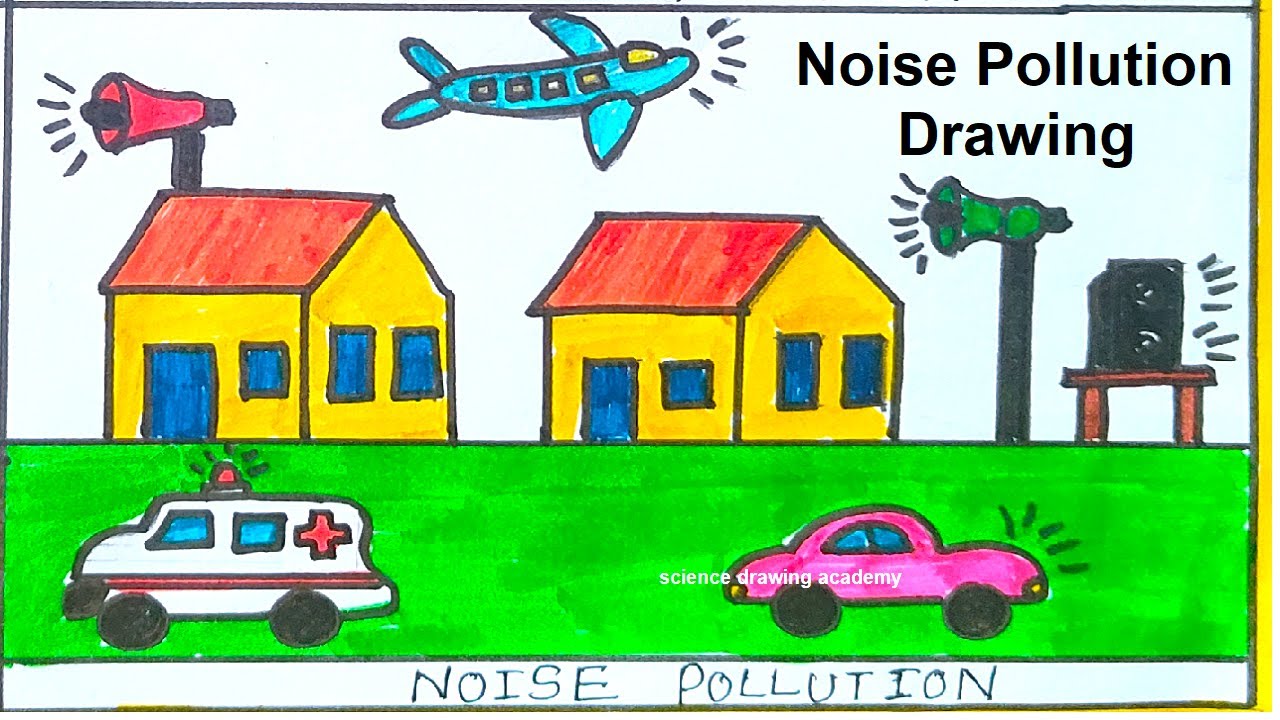 Noise Pollution Drawing Easy At Carol Hay Blog