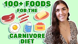 ULTIMATE Carnivore Diet Food List (Best Foods for the Carnivore Diet!)