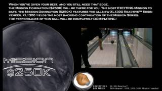 Ebonite Mission 250k(Domination) Bowling Ball Review