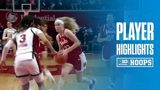 Britt Prince 24/6/3 Performance vs. Rutgers | Nebraska Women's Basketball | 01/12/2025