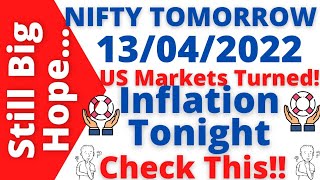 NIFTY PREDICTION & NIFTY ANALYSIS FOR 13 APRIL I EXPIRY SPECIAL TARGETS I US INFLATION I US FUTURES
