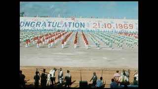 SYND 23-10-72 PRESIDENT AMIN AT SOMALIA ANNIVERSARY CELEBRATIONS