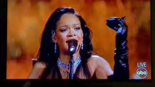 Rihanna Oscars 2023 performance. lift me up