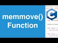 memmove() Function | C Programming Tutorial