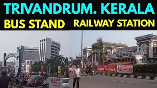 Trivandrum railway station \u0026 Bus station || Tiruvananthapuram kerala || PrashiModi