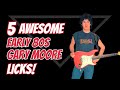 Master 5 EPIC Early 80s Gary Moore Licks! - #MasterThatLick!