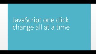 onclick JavaScript Easy Bangla Tutorial