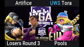 WGA Colosseum #66 Loser's Round 3: Artifice (Kazuya, Terry) vs Tora (Min Min)