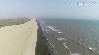 Amazing Sea View Of Khimeshwar Mahadev Temple kuchhadi porbandar