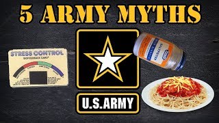 5 Army myths debunked