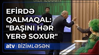 Əli Mirəliyev ilə söz - söhbəti bitməyən, Anar Vəziroğlu yenidən EFİRDƏ QALMAQAL ETDİ - Bizimləsən