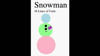 Python #6 - Snowman