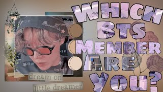 Which BTS member are you?✨