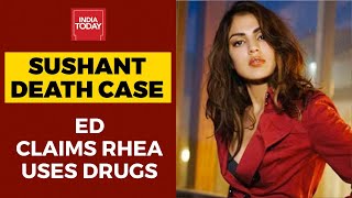 Sushant Singh Rajput Death Case: ED Claims Rhea Chakraborty Uses Narcotic Substances